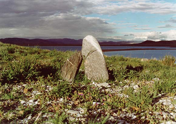 stelae at Black Rock