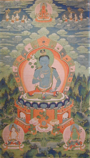 Chinese Thangka of Satakratu