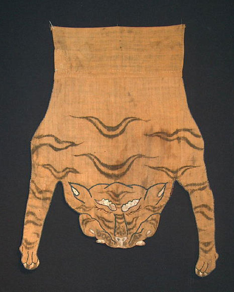 Tigerskin as ritual apron