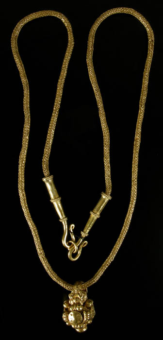 Majopahit gold necklace