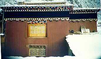 Baiya main temple, front view