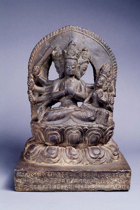 Rare form of Avalokitesvara as Sukhavati Lokesvara
