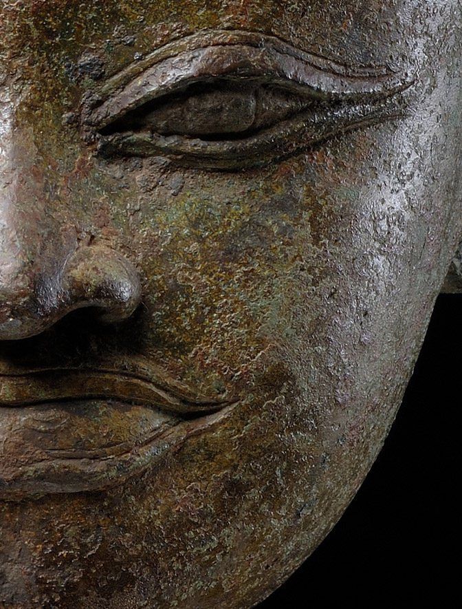 Head of a female deity