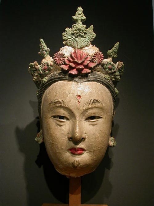 Bodhisattva head