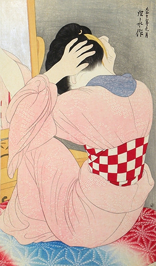 Ito Shinsui (1898-1972). Woman Wearing an Under-Sash