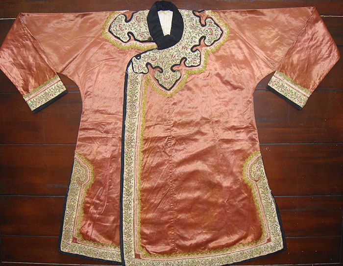 19th c. Sumatra Chinese Silk Jacket