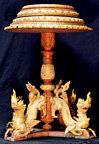 Alms bowl table