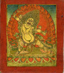 Wrathful Bon deity