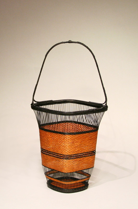 Tanaka Kyokusho, born 1947<br>�Matsubamon-Kushime Flower Basket�