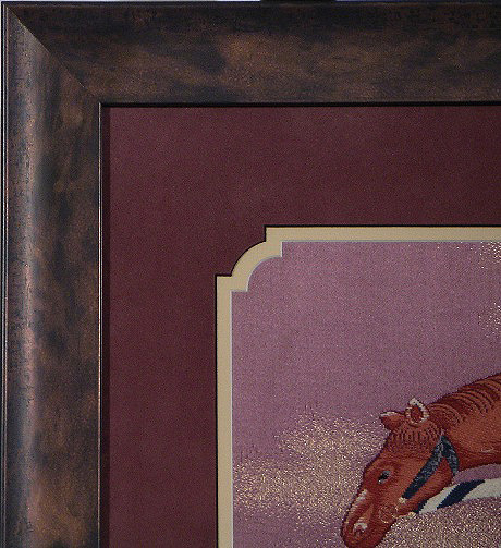 Extraordinarily Rare Tapestry Obi with Pure Gold Threads
