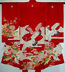Very Rare Young Girl's<br>Formal Silk Kimono
