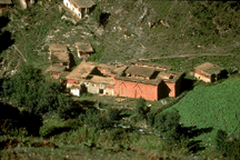 Baiya Monastery, as viewed from above.