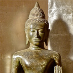 Large bronze Buddha