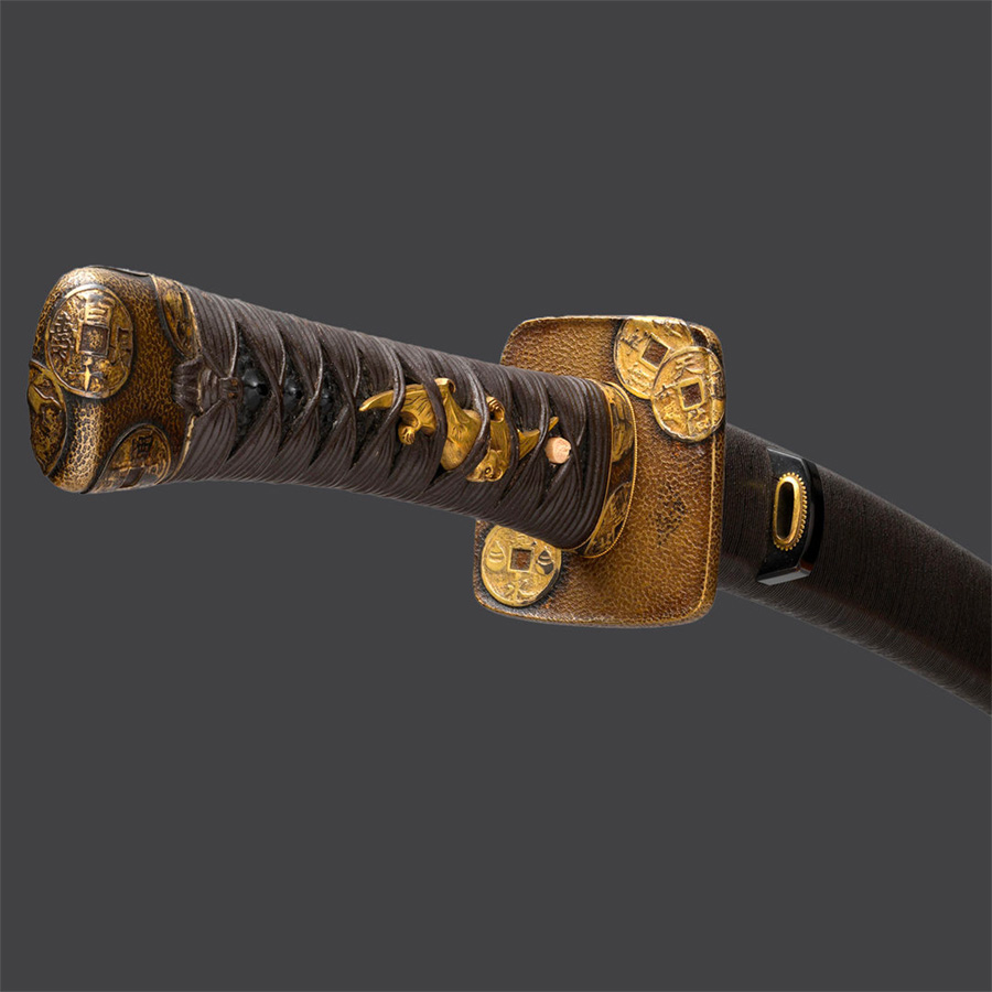 Mounting for a short sword (wakizashi) (detail)