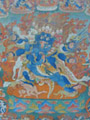 Thangka depicting Vajrakila
