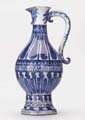 A Rare, Late Ming Blue and White Ewer