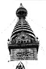 spire of Swayambhunath stupa
