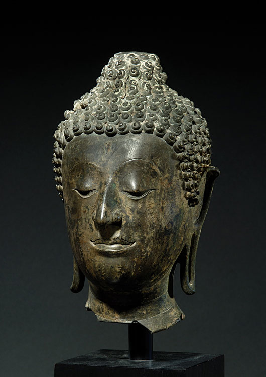 Head of Buddha Sakyamuni