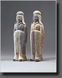 Standing male figures