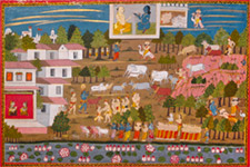 A scene from Bhagavata Purana