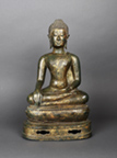 Seated Māravijaya Buddha