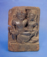 Brahma and Saraswati