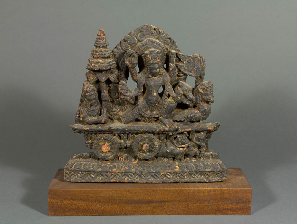 Vishnu on chariot