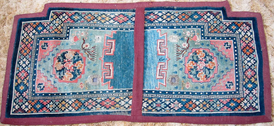 A Tibetan Saddle Rug