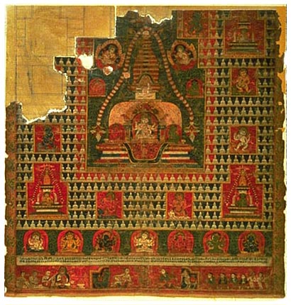 Caitya, from Nepal, dated 1413